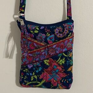 Stephanie Dawn Floral Pattern Crossbody Bag Purse